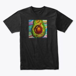 Psychedelic Avocado purchase yours at clubavocado.com
