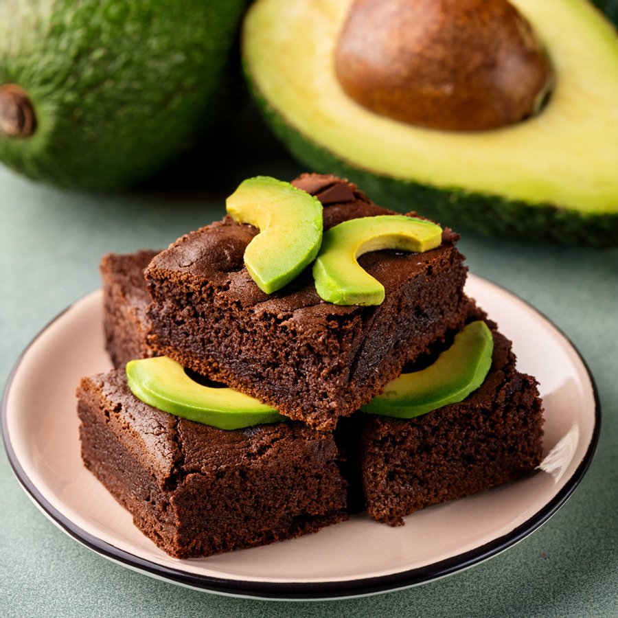 avocado brownies
