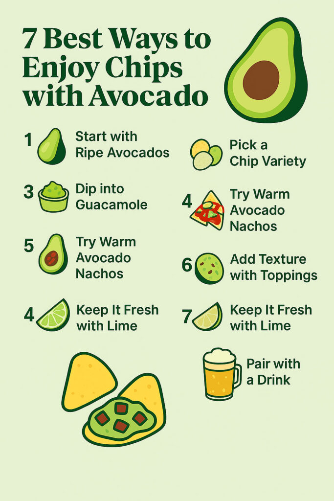 7 ways to enjoy chips with avocado